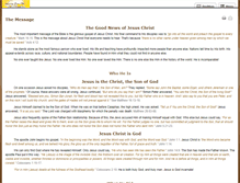 Tablet Screenshot of knowingjesuschrist.com